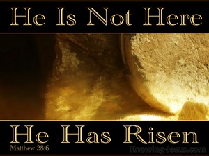 Matthew 28:6